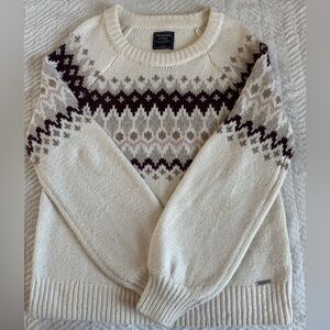 Abercrombie & Fitch Fair Isle Sweater
